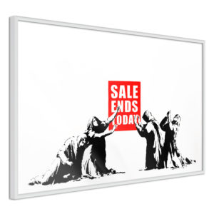 Apportez une nouvelle douche déco avec le Poster et affiche - Banksy: Sale Ends