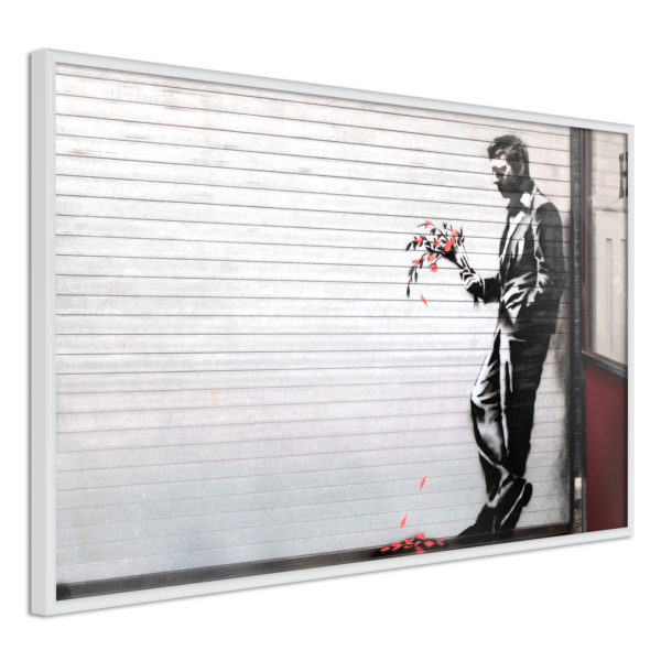 Apportez une nouvelle douche déco avec le Poster et affiche - Banksy: Waiting in Vain
