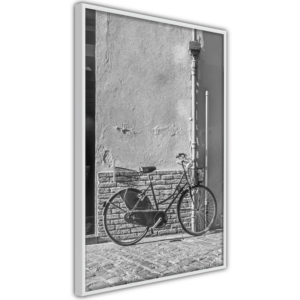 Apportez une nouvelle douche déco avec le Poster et affiche - Bicycle with Black Tires