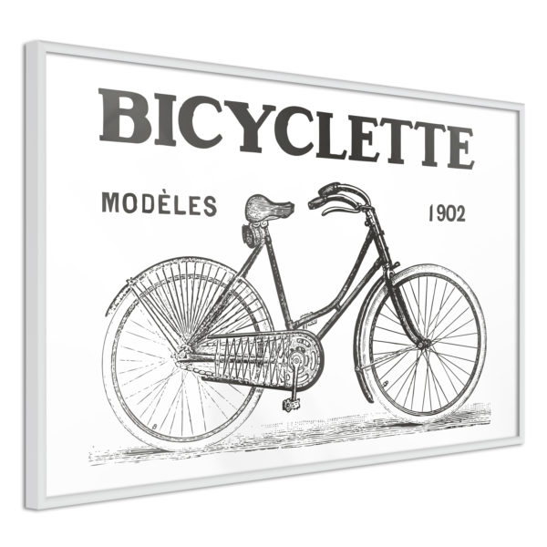 Apportez une nouvelle douche déco avec le Poster et affiche - Bicyclette
