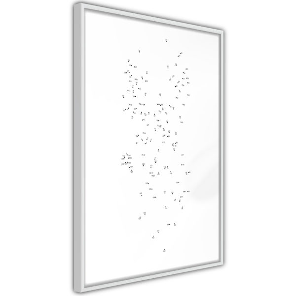 Apportez une nouvelle douche déco avec le Poster et affiche - Connect the Dots