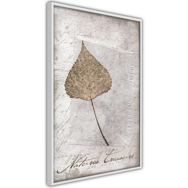 Apportez une nouvelle douche déco avec le Poster et affiche - Dried Leaf
