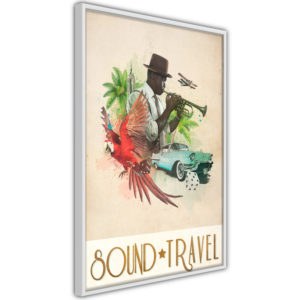 Apportez une nouvelle douche déco avec le Poster et affiche - Exotic Travel