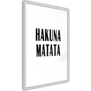 Apportez une nouvelle douche déco avec le Poster et affiche - Hakuna Matata