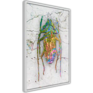 Apportez une nouvelle douche déco avec le Poster et affiche - Iridescent Insect