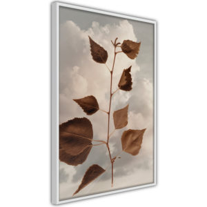 Apportez une nouvelle douche déco avec le Poster et affiche - Leaves in the Clouds