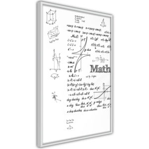 Apportez une nouvelle douche déco avec le Poster et affiche - Math Formulas