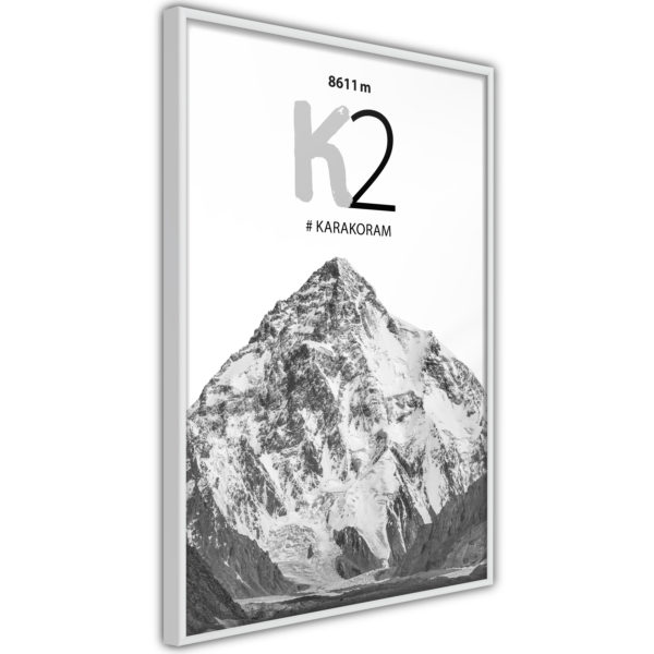 Apportez une nouvelle douche déco avec le Poster et affiche - Peaks of the World: K2