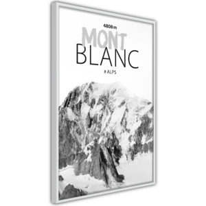 Apportez une nouvelle douche déco avec le Poster et affiche - Peaks of the World: Mont Blanc