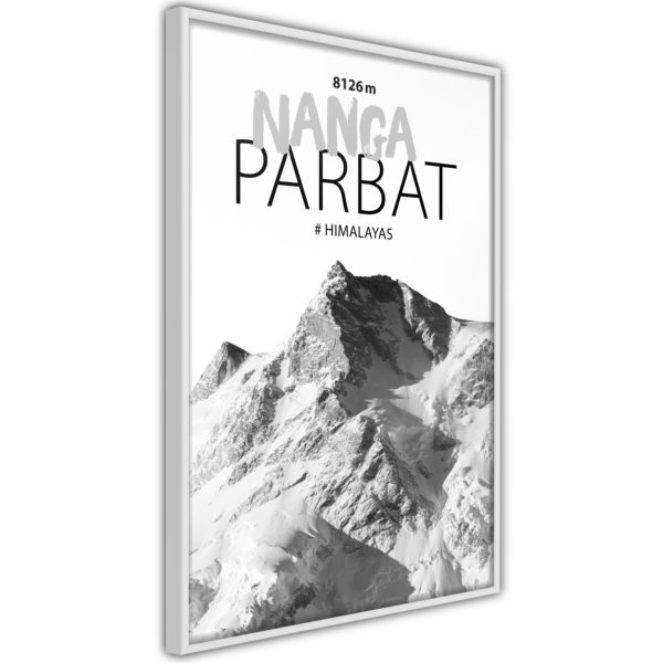 Apportez une nouvelle douche déco avec le Poster et affiche - Peaks of the World: Nanga Parbat