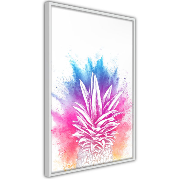 Apportez une nouvelle douche déco avec le Poster et affiche - Rainbow Pineapple Crown