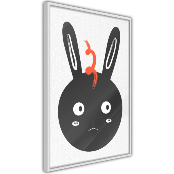 Apportez une nouvelle douche déco avec le Poster et affiche - Surprised Bunny
