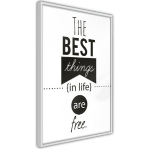 Apportez une nouvelle douche déco avec le Poster et affiche - The Best Things