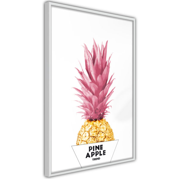 Apportez une nouvelle douche déco avec le Poster et affiche - Trendy Pineapple