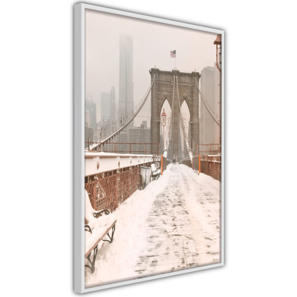 Apportez une nouvelle douche déco avec le Poster et affiche - Winter in New York