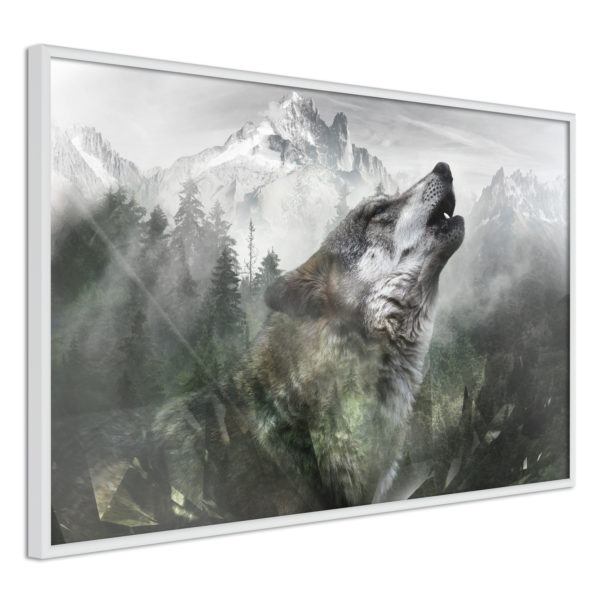 Apportez une nouvelle douche déco avec le Poster et affiche - Wolf's Territory