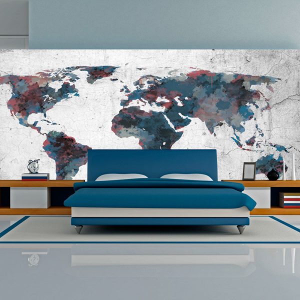 Papier peint XXL - World map on the wall