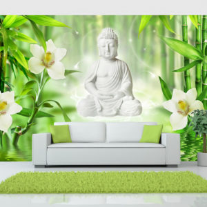 Papier peint adhésif - Buddha and nature