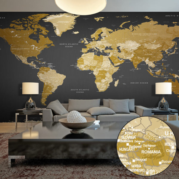Papier peint XXL - World Map: Modern Geography II