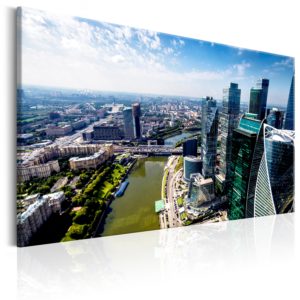 Tableau décoratif : Aerial view of Moscow en hq