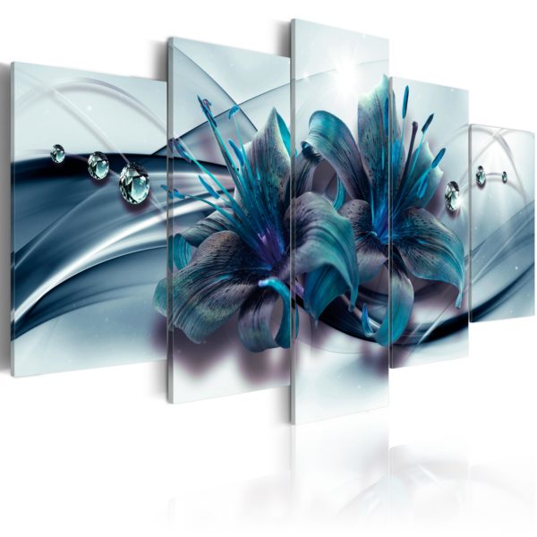 Tableau décoratif : Blue Lily en hq
