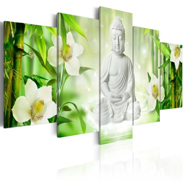 Tableau décoratif : Buddha and jasmine en hq