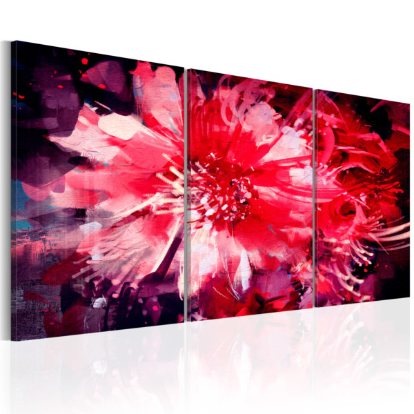 Tableau décoratif : Crimson Flowers en hq