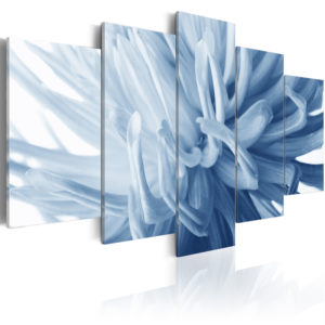 Tableau décoratif : Dahlia bleu en hq