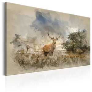 Tableau décoratif : Deer in Field en hq
