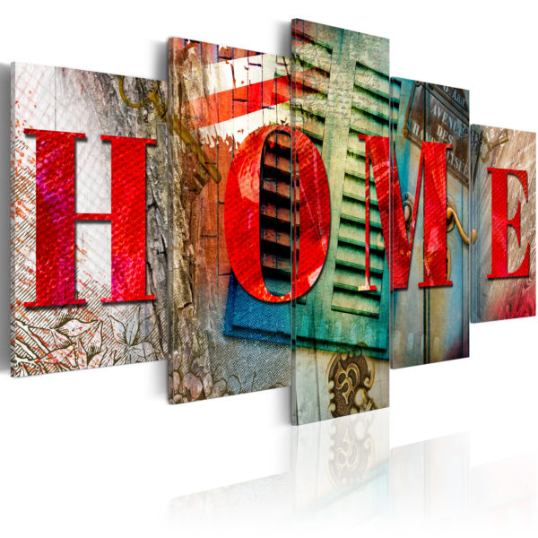 Tableau décoratif : Elements of home en hq