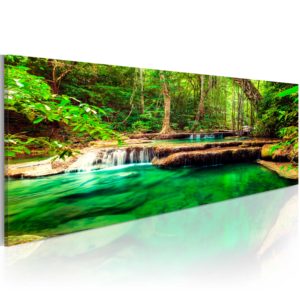 Tableau décoratif : Emerald Waterfall en hq