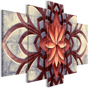 Tableau décoratif : Fan (5 Parts) Wide en hq