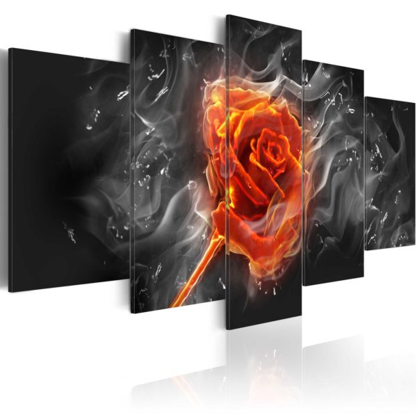 Tableau décoratif : Fiery Rose en hq