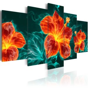 Tableau décoratif : Flaming Lily en hq