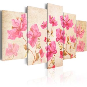 Tableau décoratif : Flowers in Pink en hq