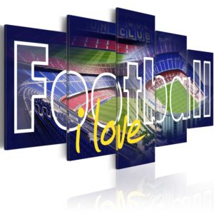 Tableau décoratif : Football My Love en hq