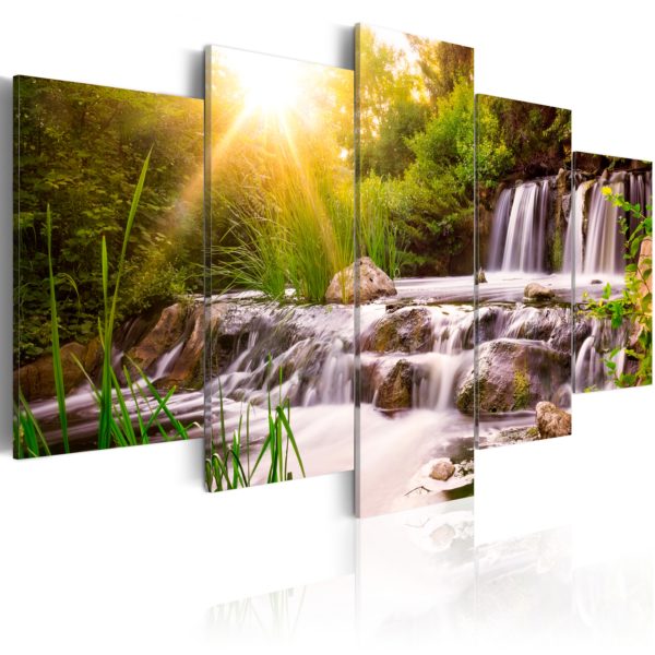 Tableau décoratif : Forest Waterfall en hq