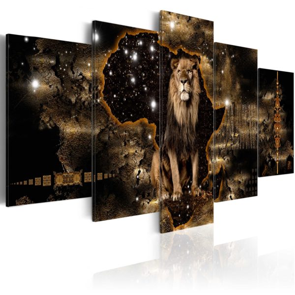 Tableau décoratif : Golden Lion en hq