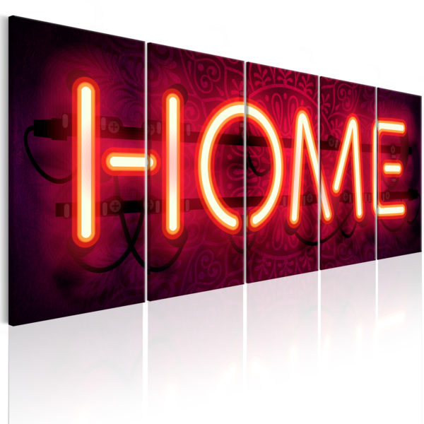 Tableau décoratif : Home Neon en hq