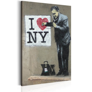 Tableau décoratif : I Love New York by Banksy en hq