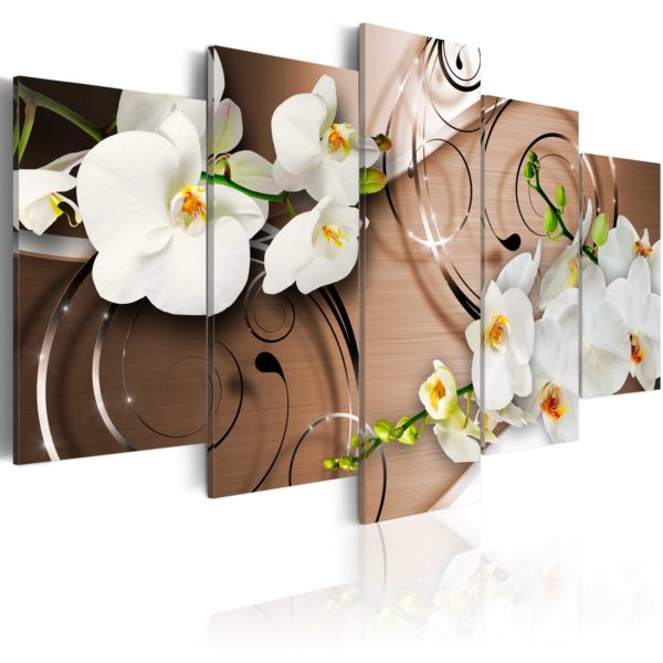 Tableau décoratif : Ivory orchids en hq