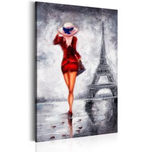 Tableau décoratif : Lady in Paris en hq