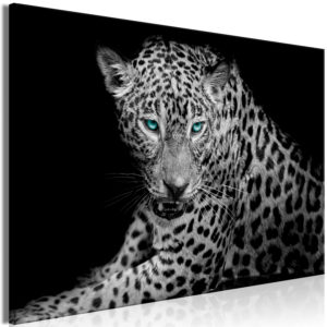 Tableau décoratif : Leopard Portrait (1 Part) Wide en hq