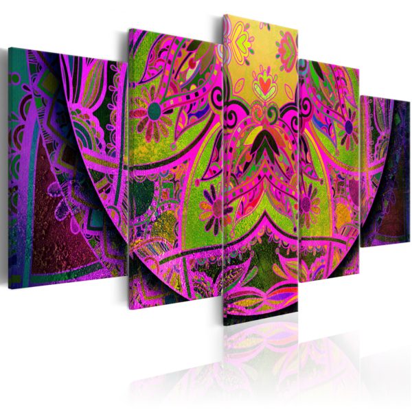 Tableau décoratif : Mandala: Pink Power en hq