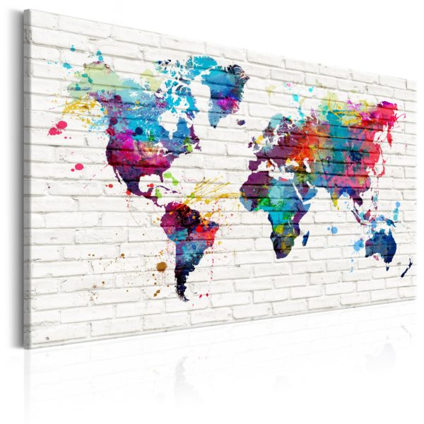Tableau décoratif : Modern Style: Walls of the World en hq