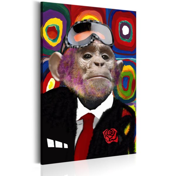 Tableau décoratif : Mr. Monkey en hq