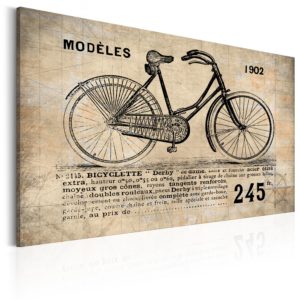 Tableau décoratif : NÂ° 1245 - Bicyclette en hq