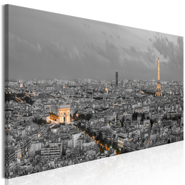 Tableau décoratif : Panorama of Paris (1 Part) Narrow en hq