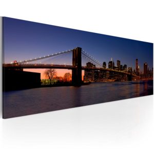 Tableau décoratif : Pont de Brooklyn - panorama en hq