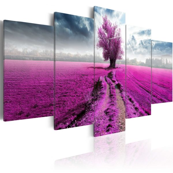 Tableau décoratif : Purple Land en hq